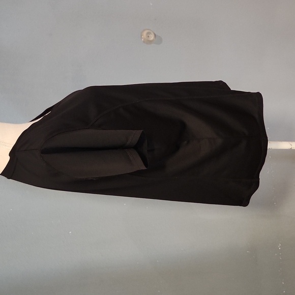 Life Vneck Black Relaxed Fit Athletic Exercise Tee Shirt - Picture 7 of 8